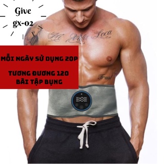 Máy tập gym massage gx-02 đánh tan mỡ máy rung xung điện masage giảm mỡ săn cơ thon gọn bụng eo