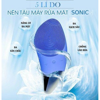 Máy rửa mặt Sonic Facial 3 in1