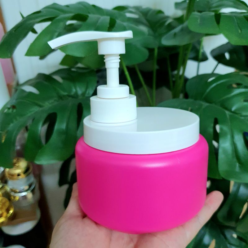 Hủ kem body 400g, đựng kem mẫu mới, hủ có vòi