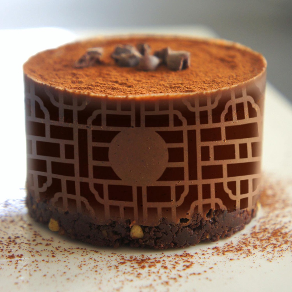 Khuôn Tạo Họa Tiết Trang Trí Bánh DIY Bằng Lúa Mạch