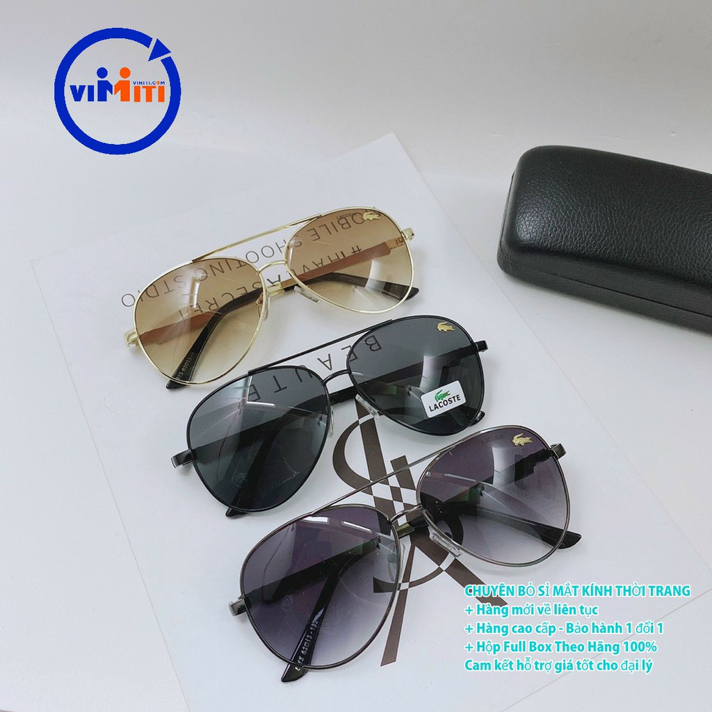 [ MUA VỚI GIÁ TỐT NHẤT ] Kính thời trang Nam Lacoste tròng Polarized chống tia UV 400 #kinh_can_cao_cap