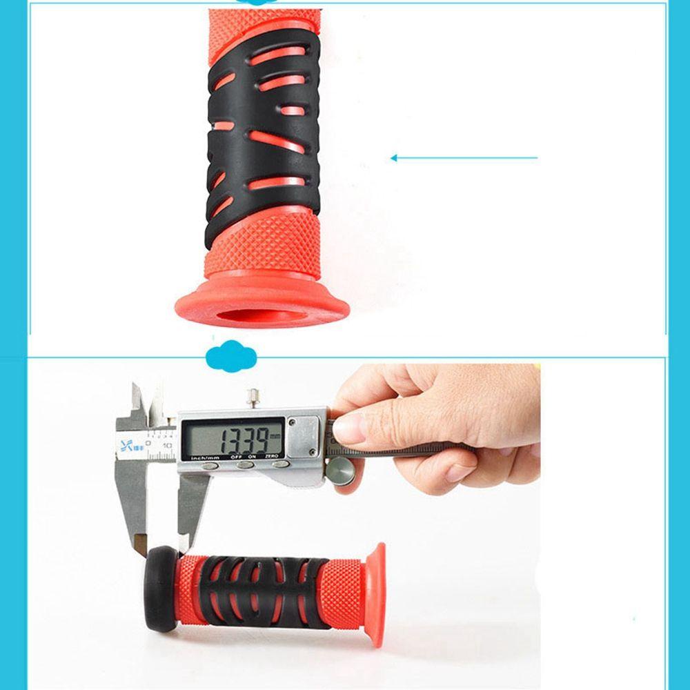 MUVAKO 1 Cặp Vỏ Bọc Tay Lái Xe Đạp Ba Bánh Dài 9.5cm Bằng Cao Su Nhiều Màu