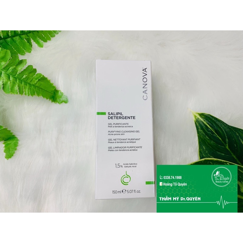 [CHÍNH HÃNG] Sữa rửa mặt cho Da dầu mụn CANOVA 150ml dạng gel | BigBuy360 - bigbuy360.vn