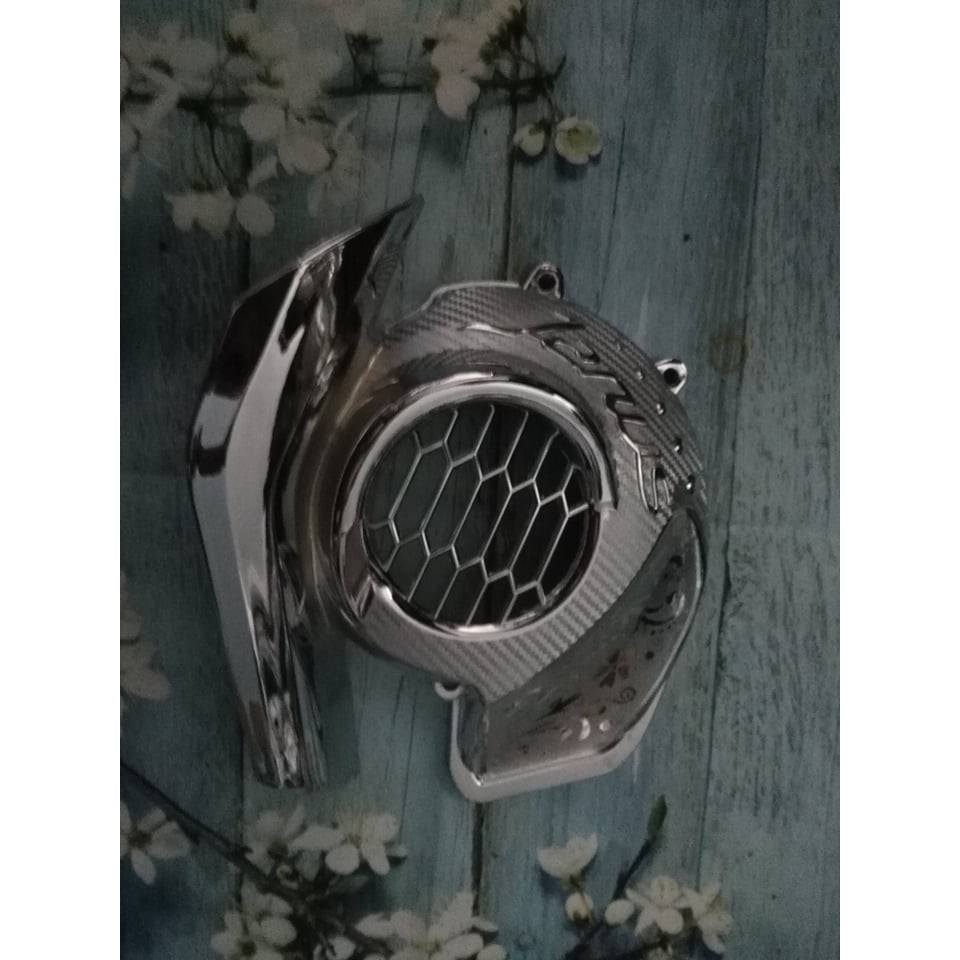 ỐP QUẠT GIÓ XE JANUS MẠ CROM