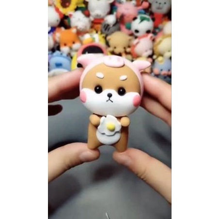 Đất Sét 12 màu làm slime bơ/Super Clay