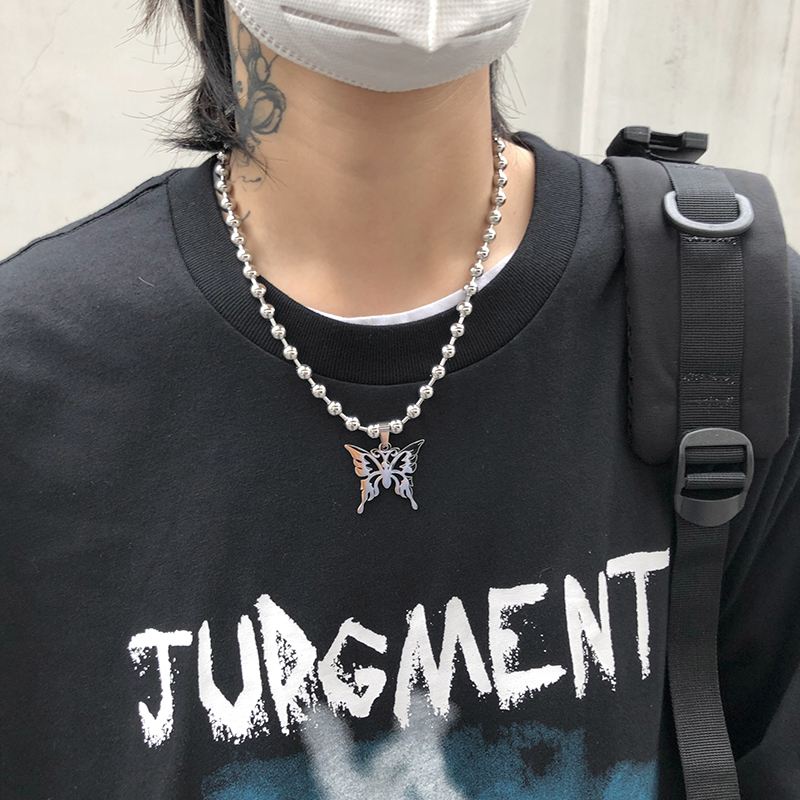 Dây chuyền mặt hình bướm phong cách hip hop thời trang cá tính 23014