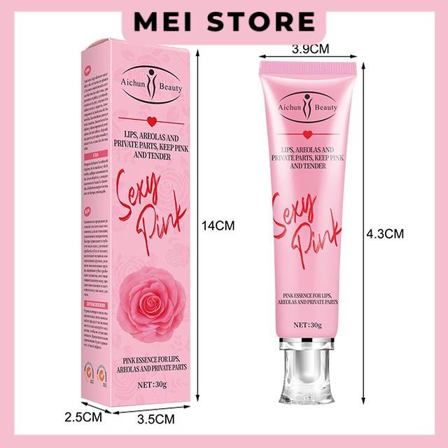 Kem Sexy Pink Aichun Beauty Làm Hồng Môi Chống Thâm Môi ,Làm Hồng Nhũ Hoa ,Vùng Kín 30g