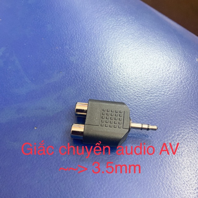 Giắc chuyển AV audio thành 3.5mm hoặc giắc nối audi 3.5mm