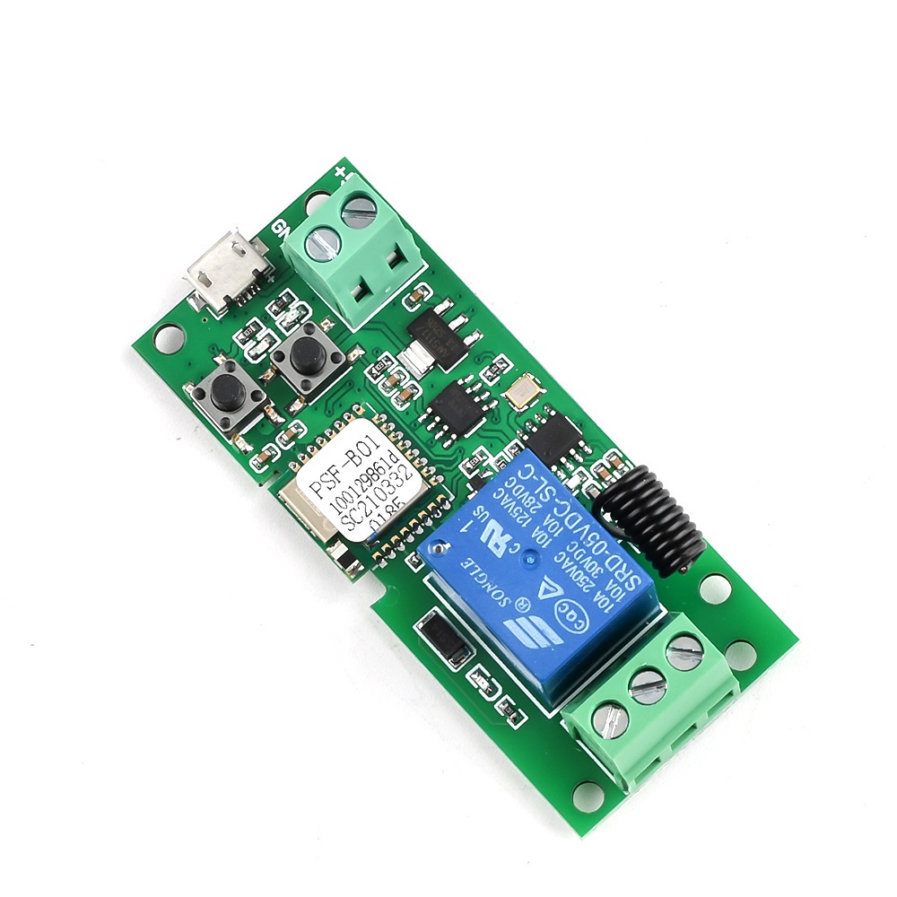 DIYMORE 433MHZ remote control Sonoff eWeLink 5V Self-lock Smart WiFi Wireless Switch Relay Module DC5V by APP Control