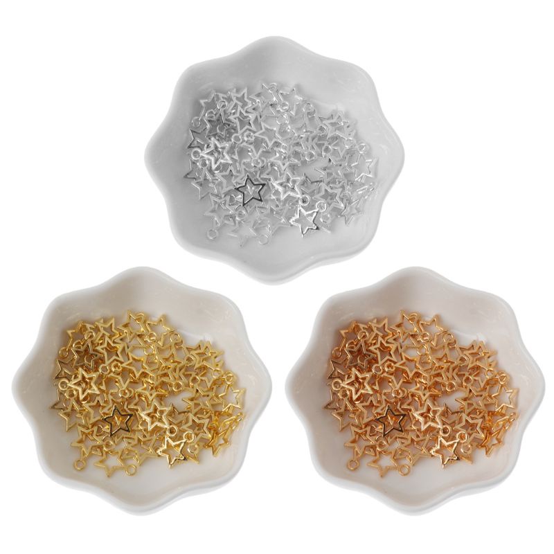 Phụ Kiện Trang Sức Bằng Resin Hợp Kim Epoxy Hình Ngôi Sao