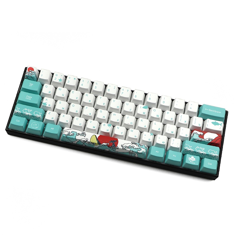 Bộ phím cơ 71 phím cho GH60 XD64 DZ60 GK61 GK64