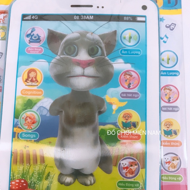 Đồ chơi ipad máy tính bảng cảm ứng mèo nói tiếng Việt cho bé đồ chơi cho bé trẻ em đồ chơi cho bé, trẻ em