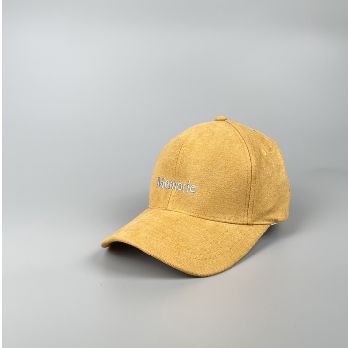 Mũ lưỡi trai ❤️ Nón kết thêu chữ Memorie phong cách Ulzzang form unisex nam nữ N01