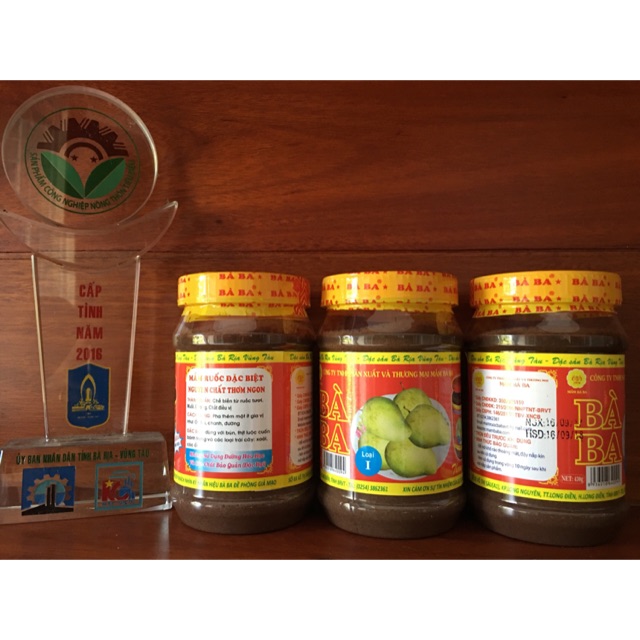 Mắm Ruốc Bà Ba Nguyên Chất Hiệu Cóc Xoài 🦅🦅🦅🦅🦅 400gr