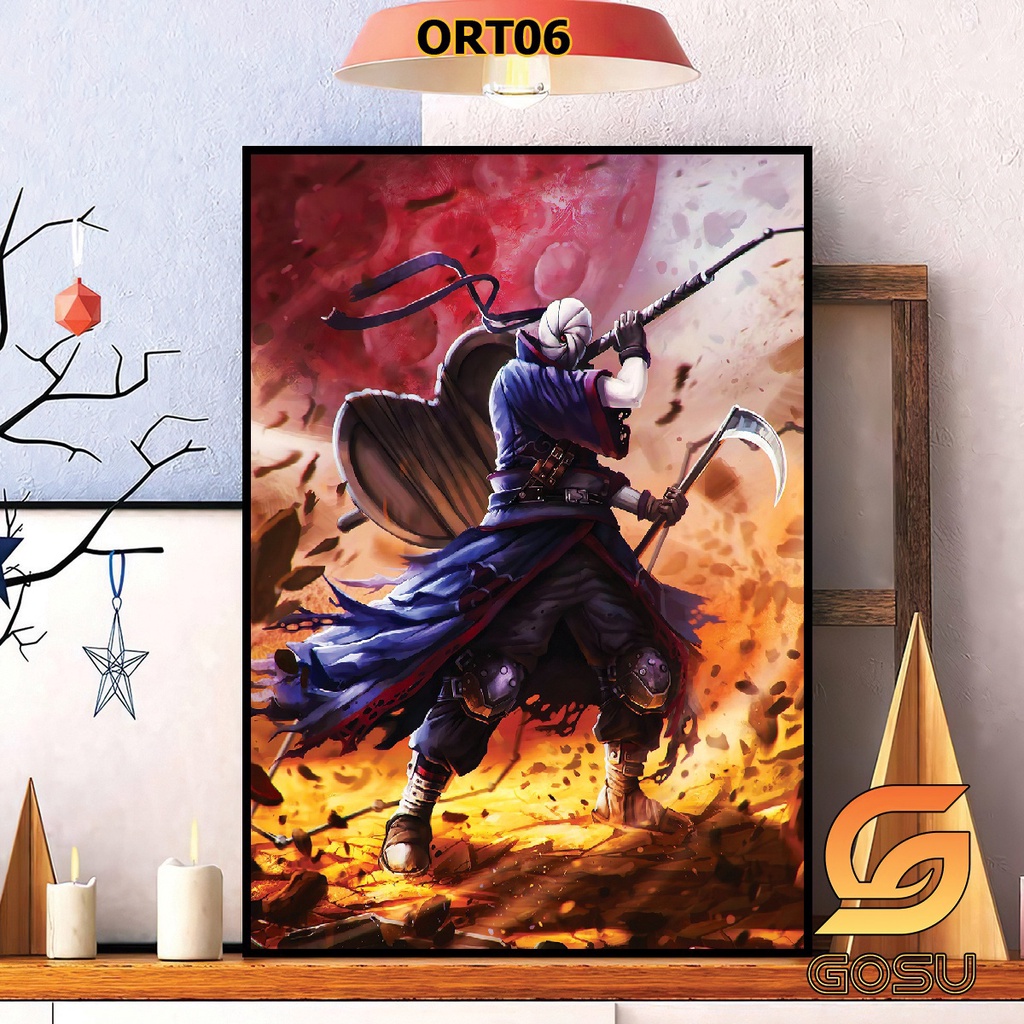 TRANH TREO TƯỜNG TRÁNG GƯƠNG ANIME NHIỀU KÍCH THƯỚC