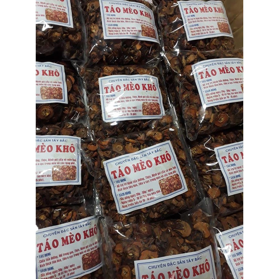 TÁO MÈO KHÔ ĐẶC SẢN TÂY BẮC LOẠI 1KG