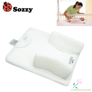 Newborn Sleeping Pillow Comfortable Infant Nursing Pad Rectangle Anti Roll Over Pillows Material For 0-4 Months Baby