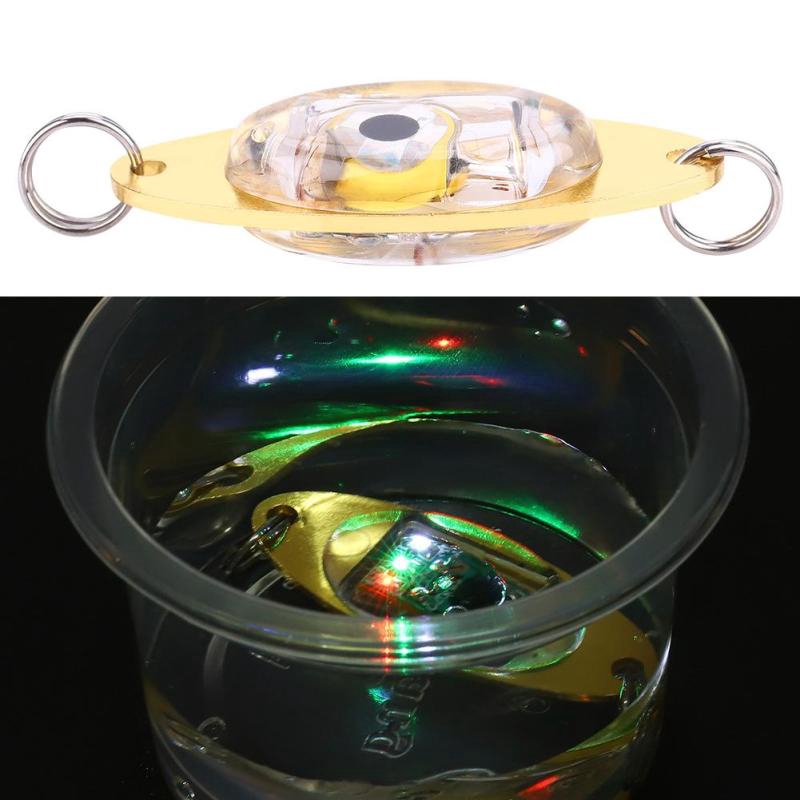 【houglamn】LED Deep Drop Underwater Eye Fish Attractor Lure Light Flashing Lamp For Fishing 