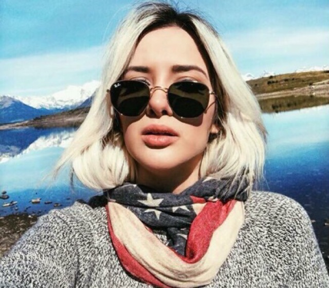 Kính RayBan Hexagonal flat lenses nam nữ đều đeo được | BigBuy360 - bigbuy360.vn