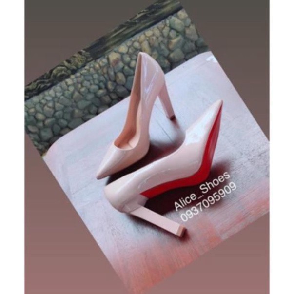 F1 ( Hình Thật ) Giày Cao Gót Vuông 10P - VNXK Cao Cấp - Full Size 34-40 51 1