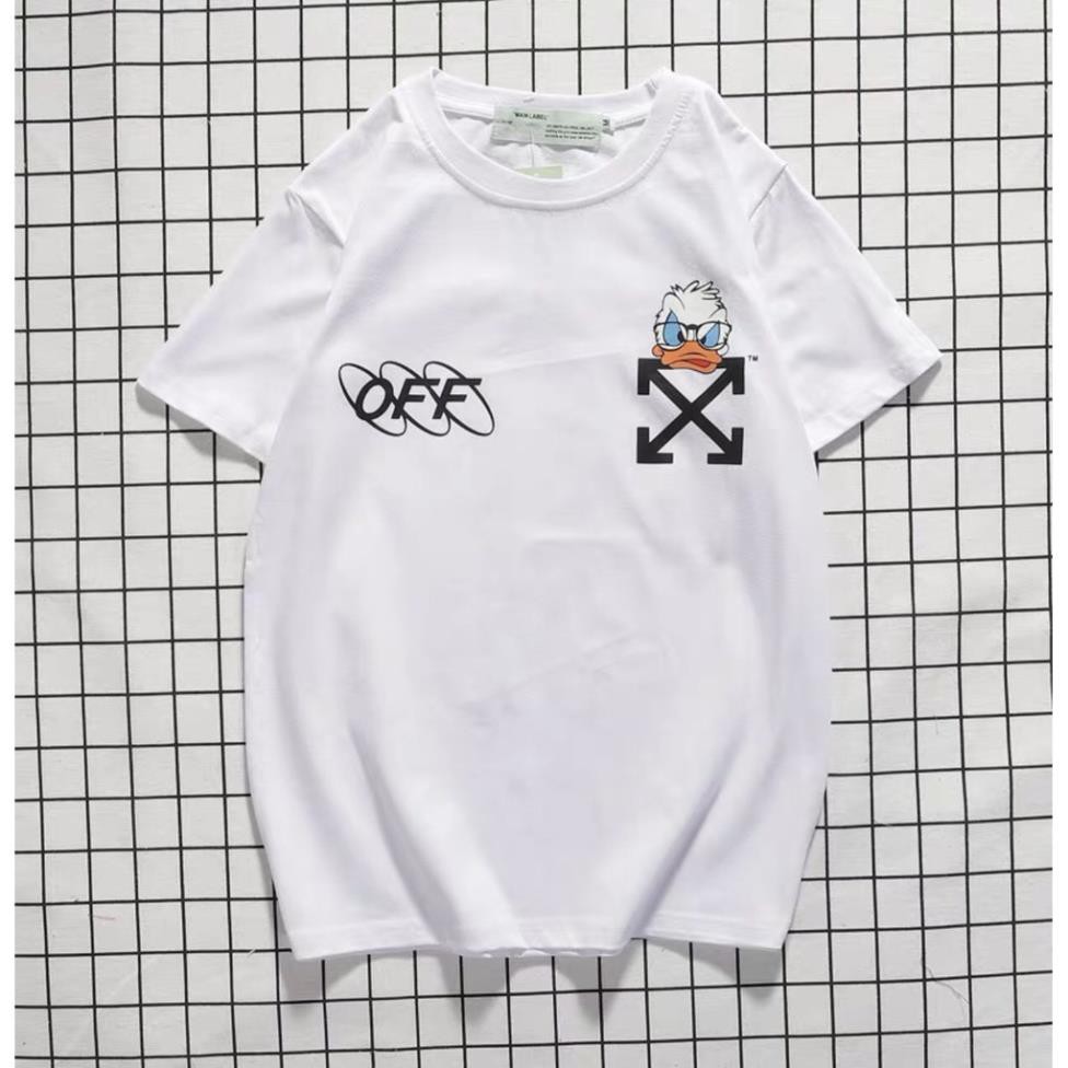 Áo Thun Form Rộng BST OFF WHITE Unisex Nam Nữ - Áo phông tay lỡ form dài giấu quần - [𝐅𝐑𝐄𝐄𝐒𝐇𝐈𝐏] MH.SHOPEE . ་