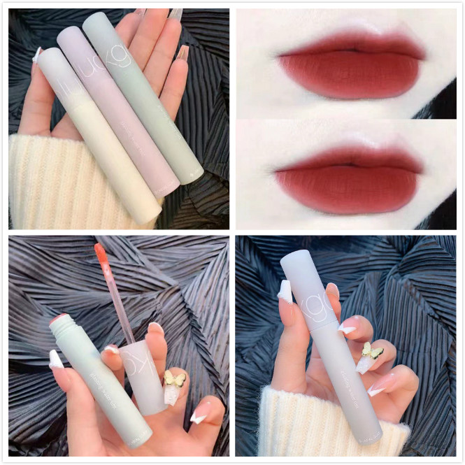 [Hàng mới về] Son môi trang điểm hiệu ứng nhung mờ lên màu thời trang | BigBuy360 - bigbuy360.vn