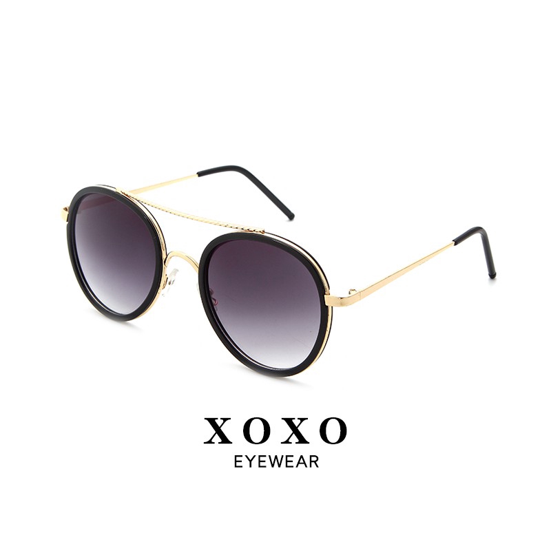 Kính mát XOXOWEAR gọng lớn phong cách Aviator độc đáo