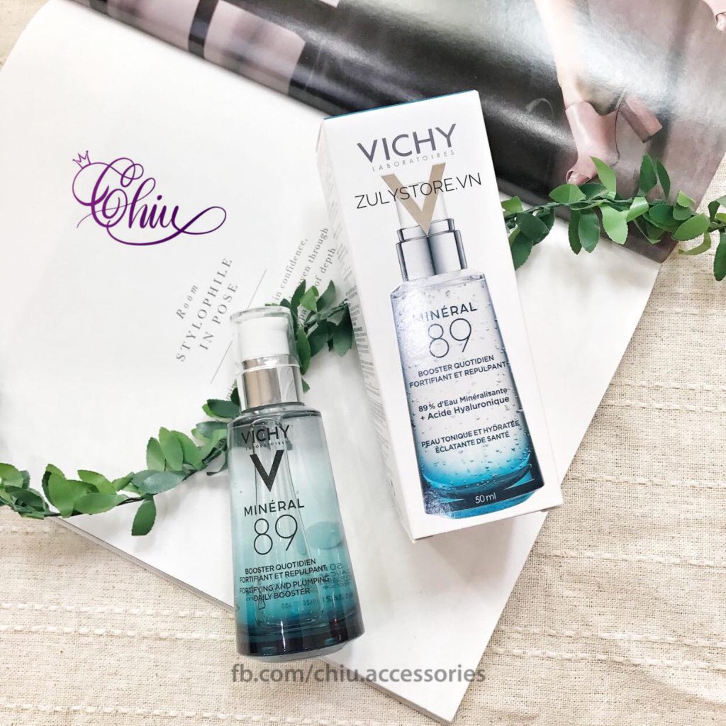 Dưỡng chất khoáng núi lửa cô đặc Vichy Mineral 89 tái tạo và phục hồi cho da (15ml/ 50ml)