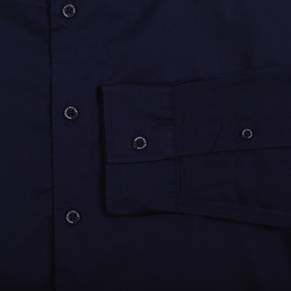 Beverly Hills Polo Club - Áo sơ mi Dài tay Nam Regular Fit Navy NV- BHPC CMRSS22TL012