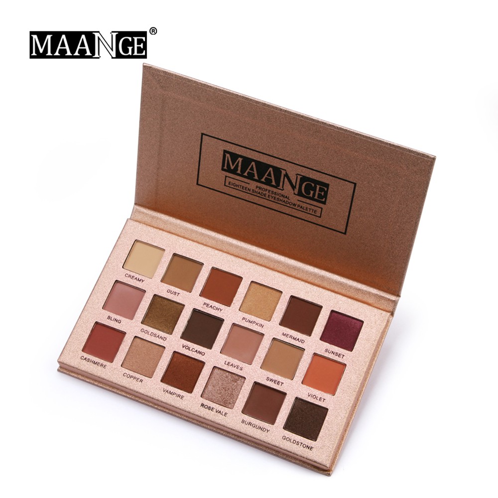 (Hàng Mới Về) Bảng Phấn Mắt 18 Màu Sắc Lâu Trôi Trang Điểm Thời Trang | BigBuy360 - bigbuy360.vn