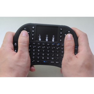2.4G Mini Wireless Touchpad Charging Keyboard KODI Smart XBMC TV Box Android PC