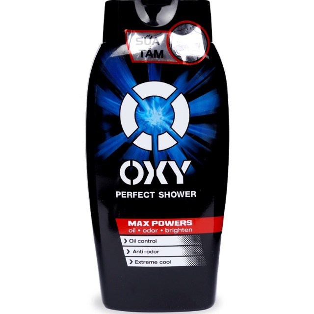 Sữa Tắm/ Dầu gội/ sữa tắm Men Oxy Ngăn Mùi Cơ Thể 180ml