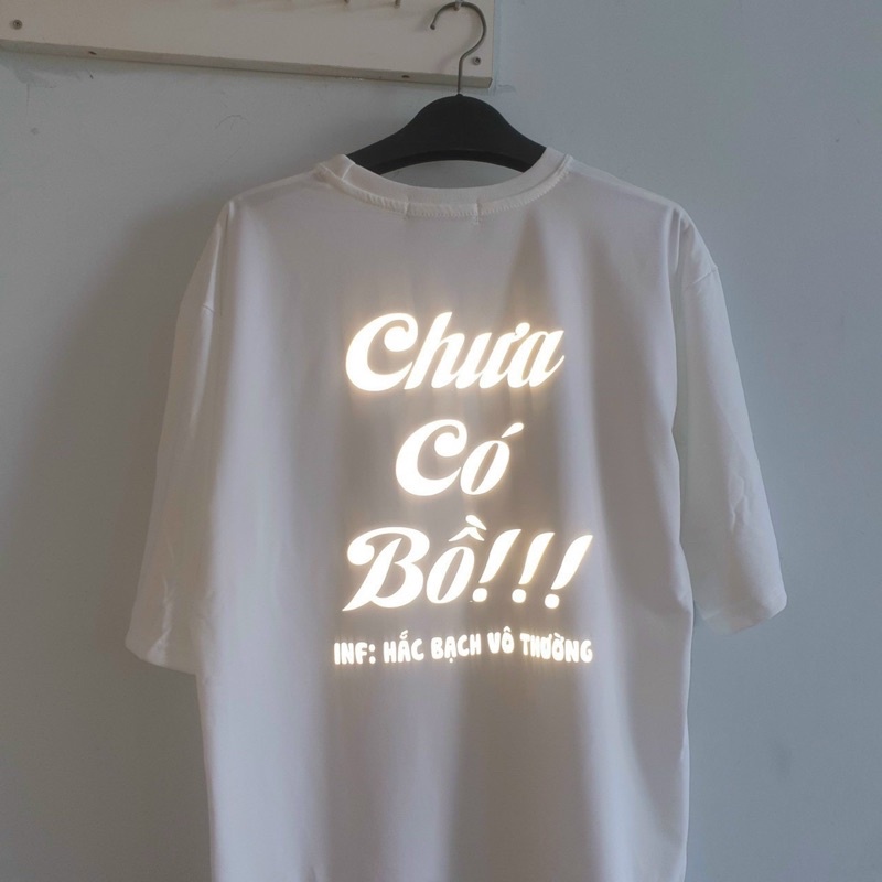 áo thun phản quang chất catton in chữ chất chơi !!!