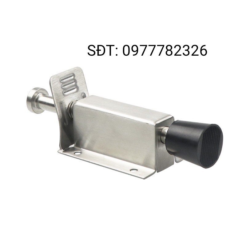 Chặn cửa chốt bấm 2 chiều, chặn cửa chân đạp, chống gió cửa - Vật dụng Tiện Ich