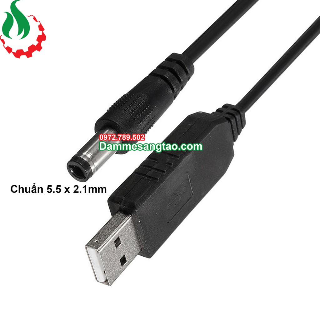 DMST Cáp chuyển đổi Usb 5V sang 5V 9V 12V | WebRaoVat - webraovat.net.vn