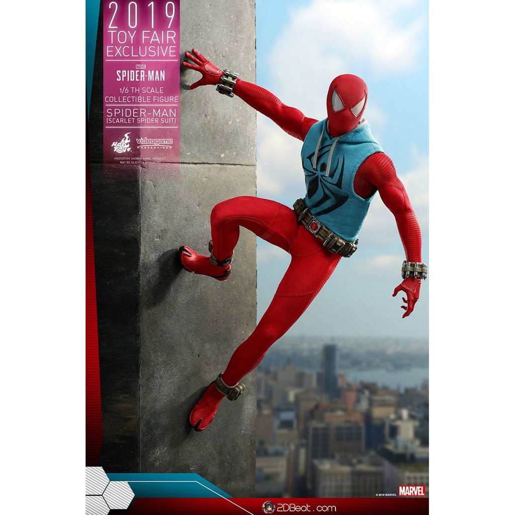 [Order] Mô Hình Chính Hãng Hot Toys Marvel’s Spider-Man Scarlet Spider Action Figure
