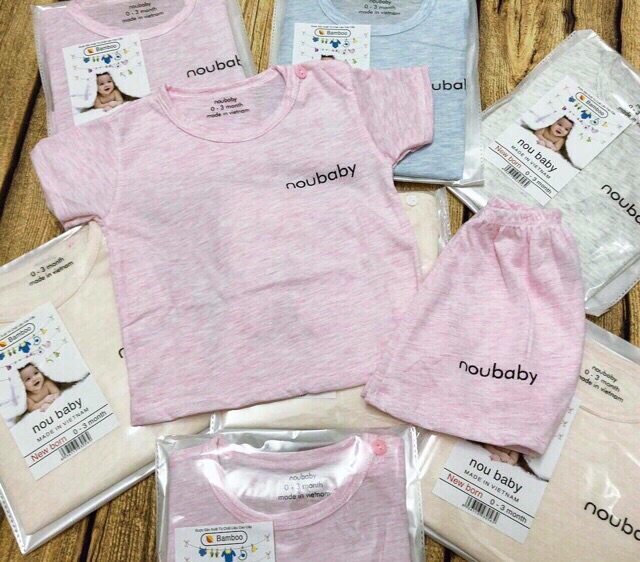 Bộ cộc tay chất xước mỏng thoáng