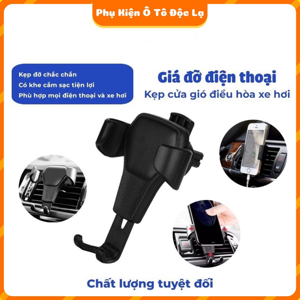 [XẢ KHO] Giá Đỡ Điện Thoại Trên Ô tô Kẹp Trên Cửa Gió Điều Hòa Trên Xe Hơi Cực Kỳ Chắc Chắn