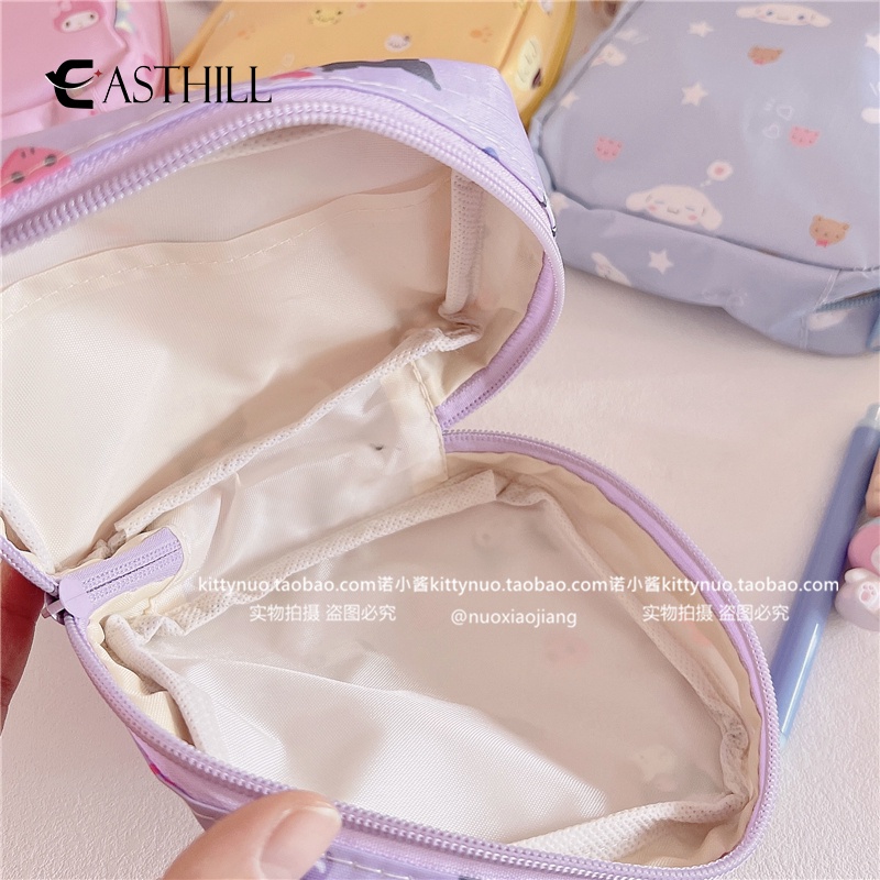 SANRIO Ví Đựng Tiền Xu/Thẻ Họa Tiết Hoạt Hình Kuromi My Melody Dễ Thương