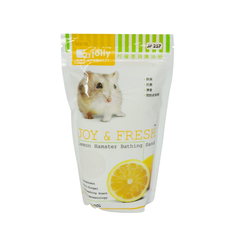 cát tắm diệt khuẩn Jolly 500gr -1kg dành cho hamster