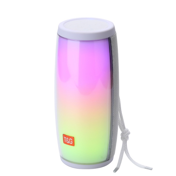 Loa Bluetooth Không Dây TG317 Đèn Led Theo Nhạc Cầm Tay Nghe Nhạc Hay, Hỗ Trợ Cắm Usb Thẻ Nhớ TF