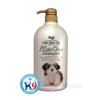 Sữa tắm cho chó con dịu nhẹ Forbis Forcans Hàn Quốc 750ml