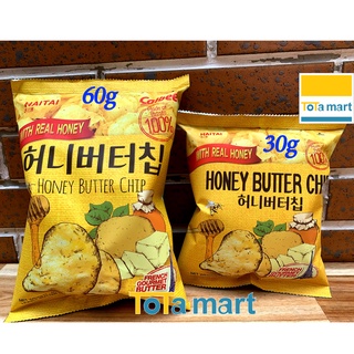 Snack khoai tây bơ mật ong HAITAI Calbee Hàn Quốc đủ size.