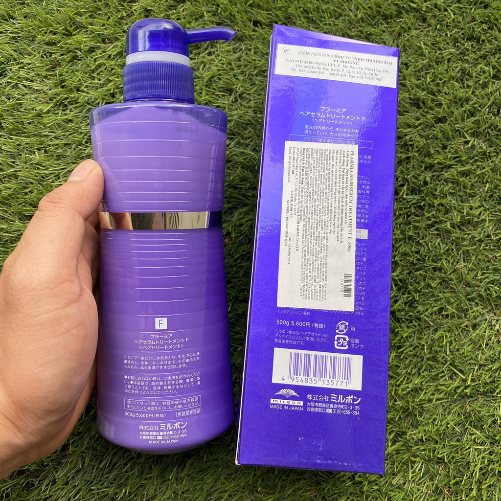 Kem Xả Hairserum Treatment F 500ml Plarmia MILBON 500ml