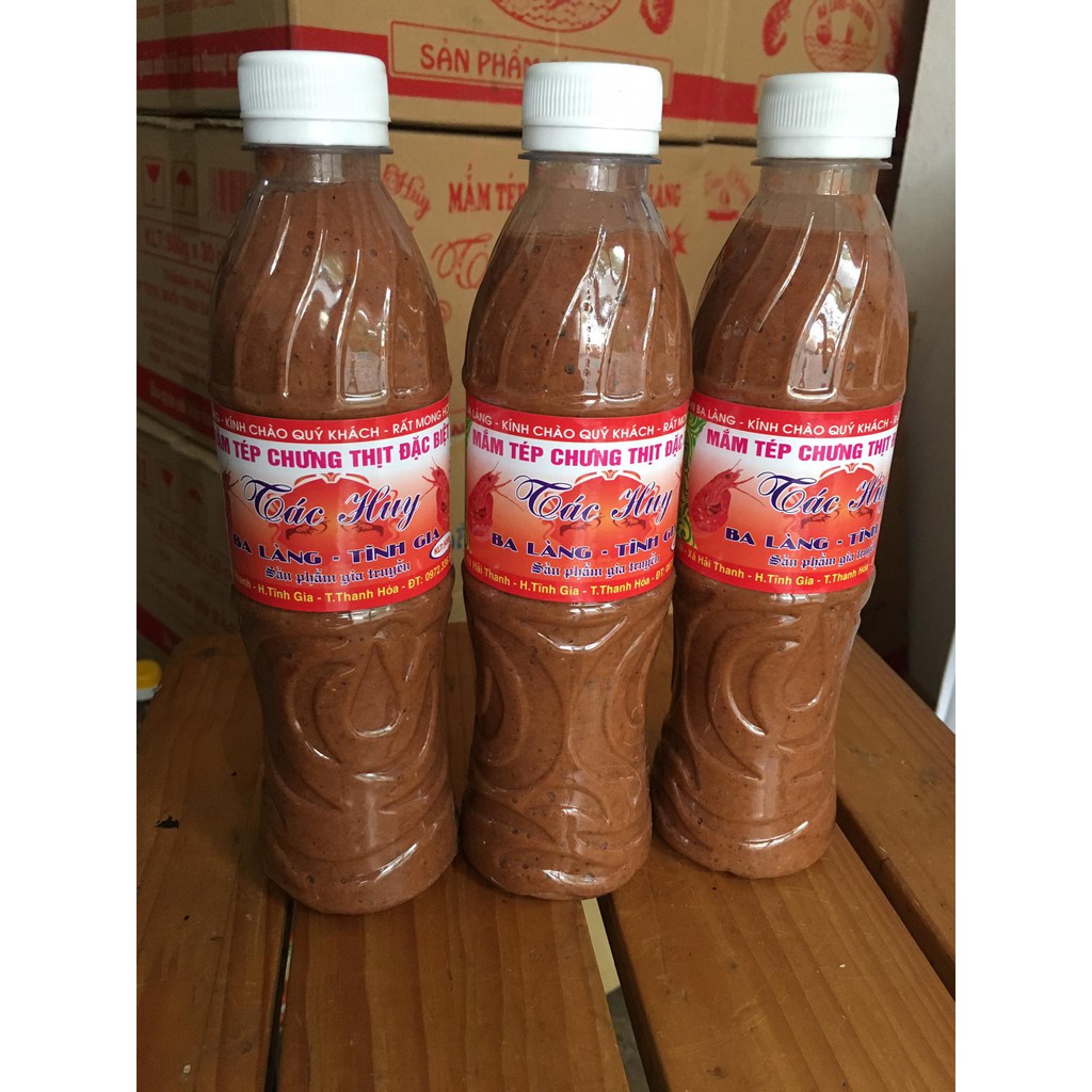 Mắm tép chưng thịt Ba Làng - Thanh Hoá(500ml)