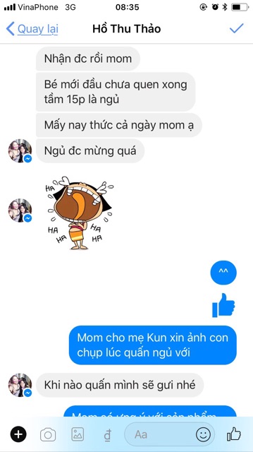QUẤN SƠ SINH NGỦ NGON KUNKUN