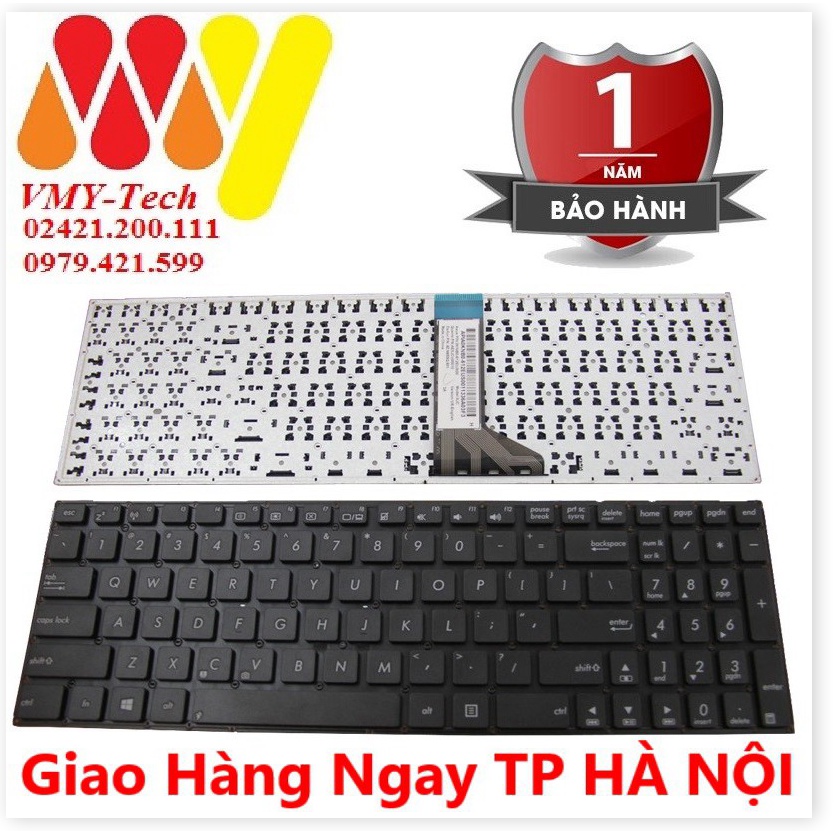 💦 Bàn phím laptop Asus X555U X555UF X555UJ X555UA Keyboard NEW - Bảo hành 1 năm
