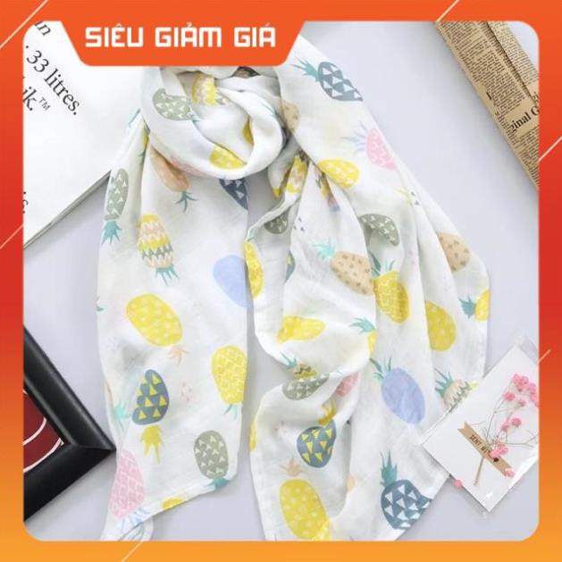 Khăn Muslin swaddle Sợi tre cho bé