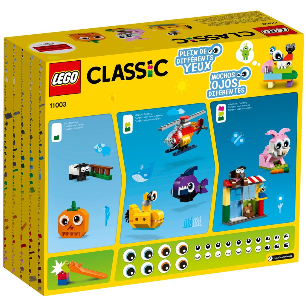 LEGO 11003 Classic - Bộ Gạch Classic Kèm Chi Tiết Đặc Biệt
