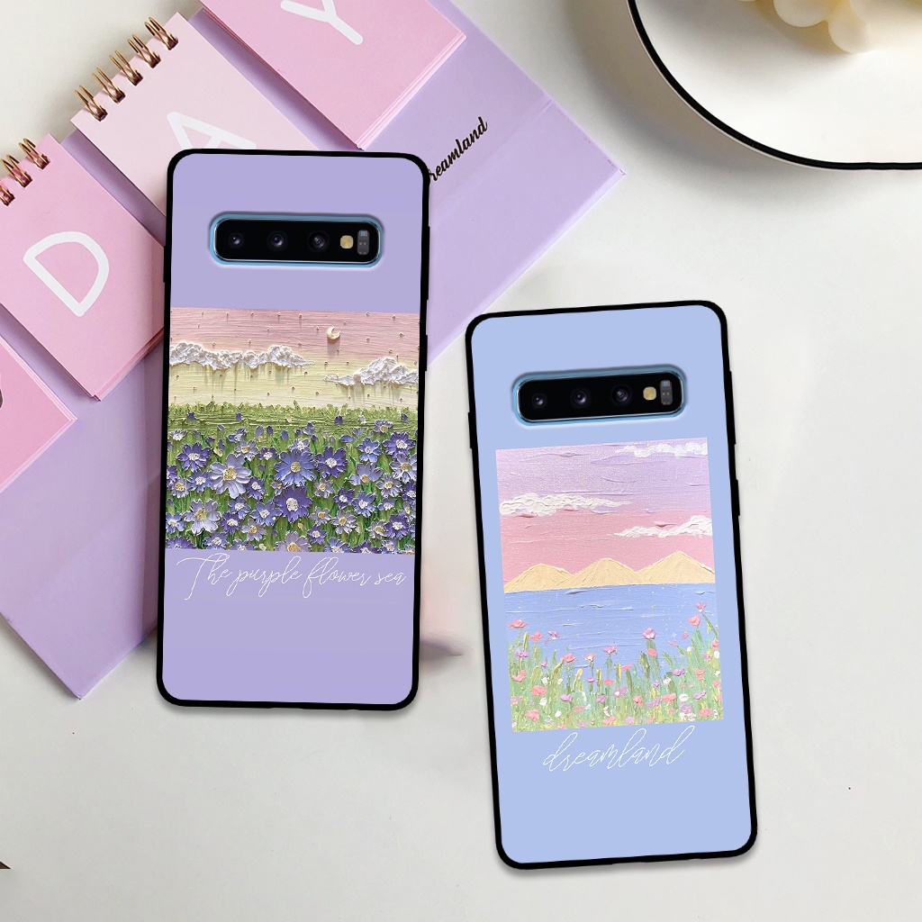 Ốp lưng Samsung S10 - S10E - S10 PLUS - S10 5G hình hoa vintage cao cấp - BỀN ĐẸP GIÁ RẺ